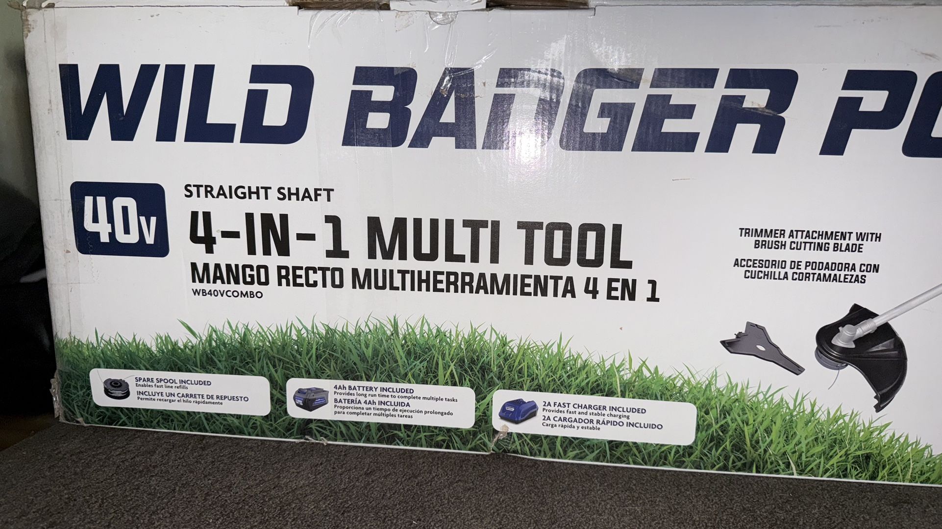 40v 4in 1 Gardening Tool Kit 