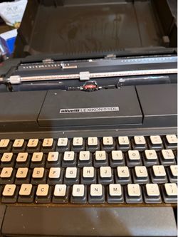 Typewriter works. Fine