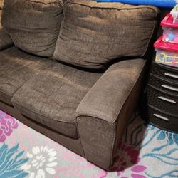 Free Brown Loveseat Couch 