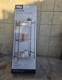 3-Tier Shelf Tower