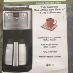 Cuisinart Brushed Stainless Series Model DGB-900BC