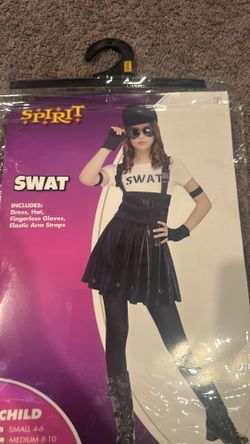 Girl Swat Costume