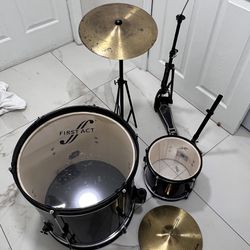 First Act Drum And Cymbals Set