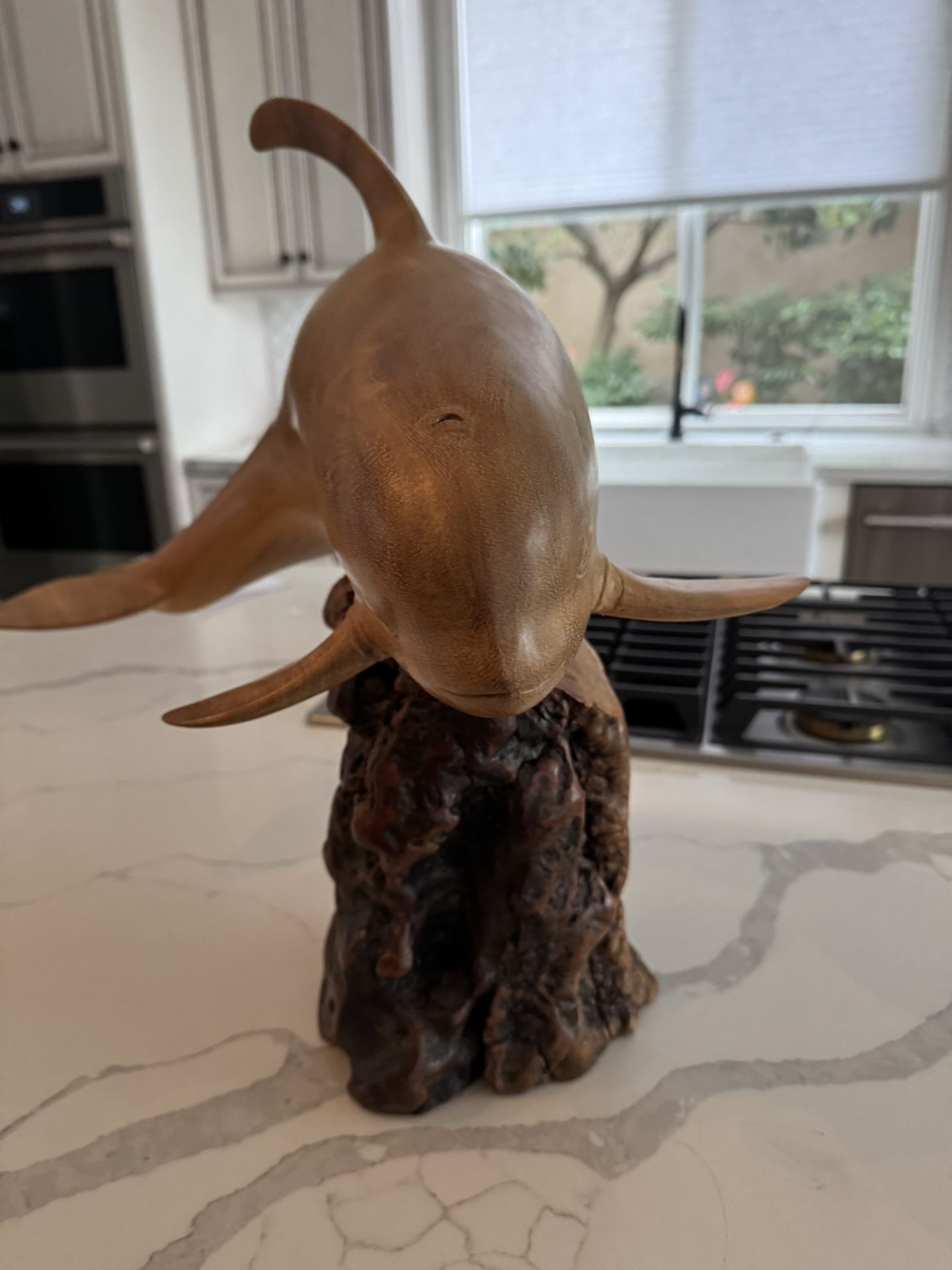 Wooden Carving Beluga