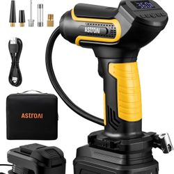 AstroAI Inflador de neumáticos, compresor de aire, bomba de neumáticos de coche inalámbrica 