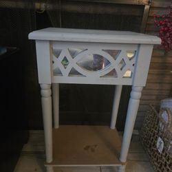 Grey Plant Or Vase Stand