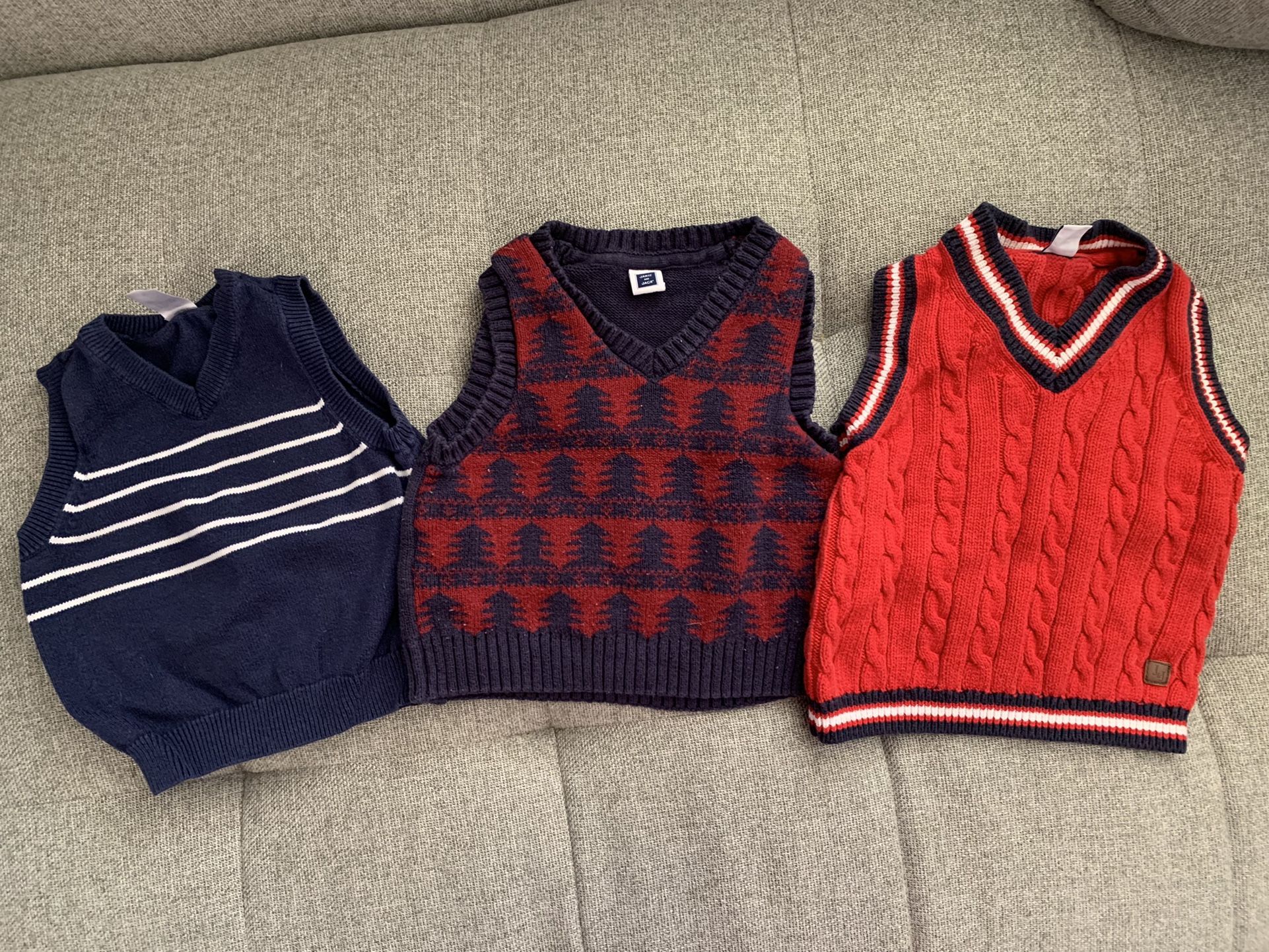 Baby Sweater Vests 18-24 Months