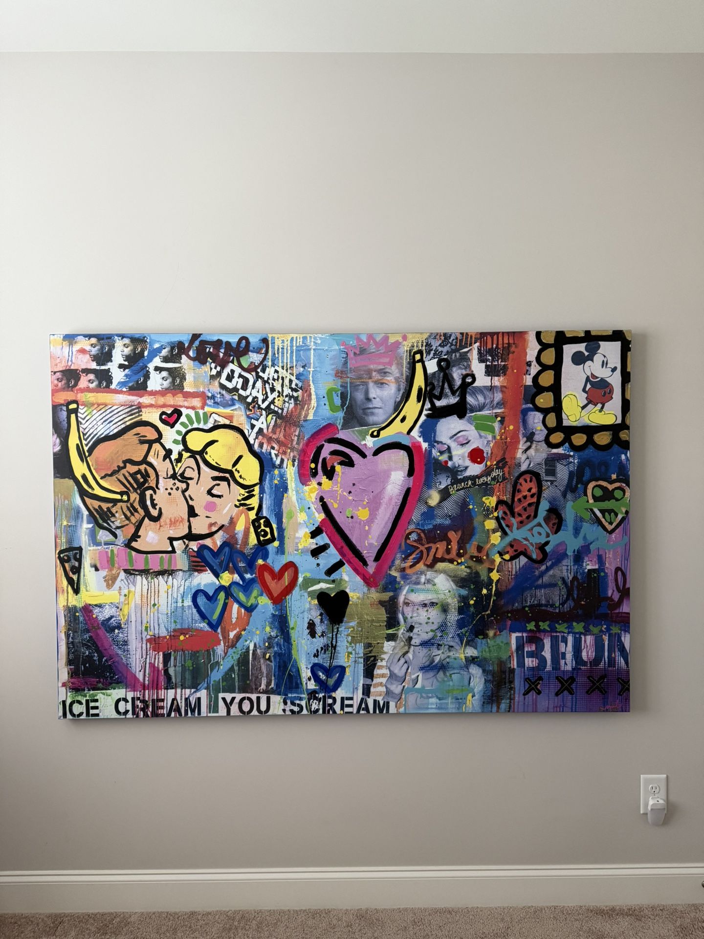 Wall Decor Canvas 72” X 48”