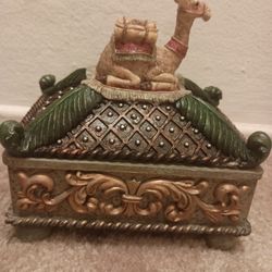 Decorative Camel Trinket Box..