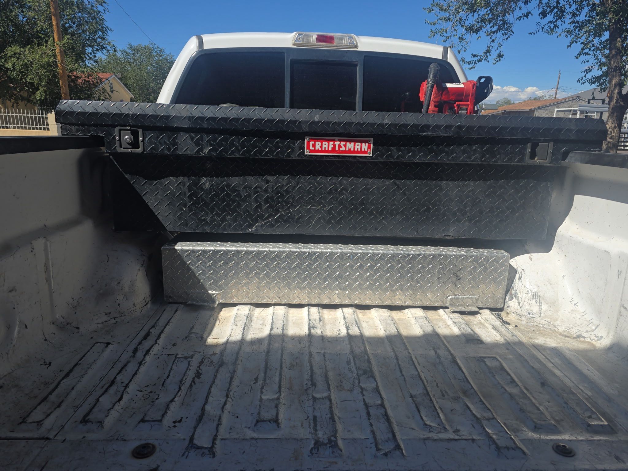 Tool Box And Gasoline Tank