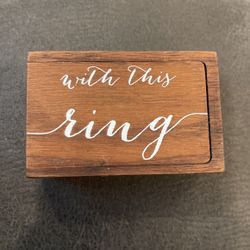 Wedding Ring Case 