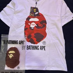 Red Bape Camo Tee