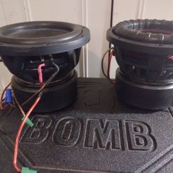 American BASS XFL 10 INCH SUBWOOFERS 
