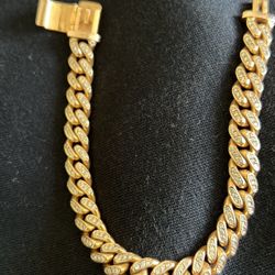 14k Cuban Link Bracelet (SOLID)