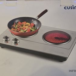 Cusimax Dual Infrared Cooker - NEW in Box - $50