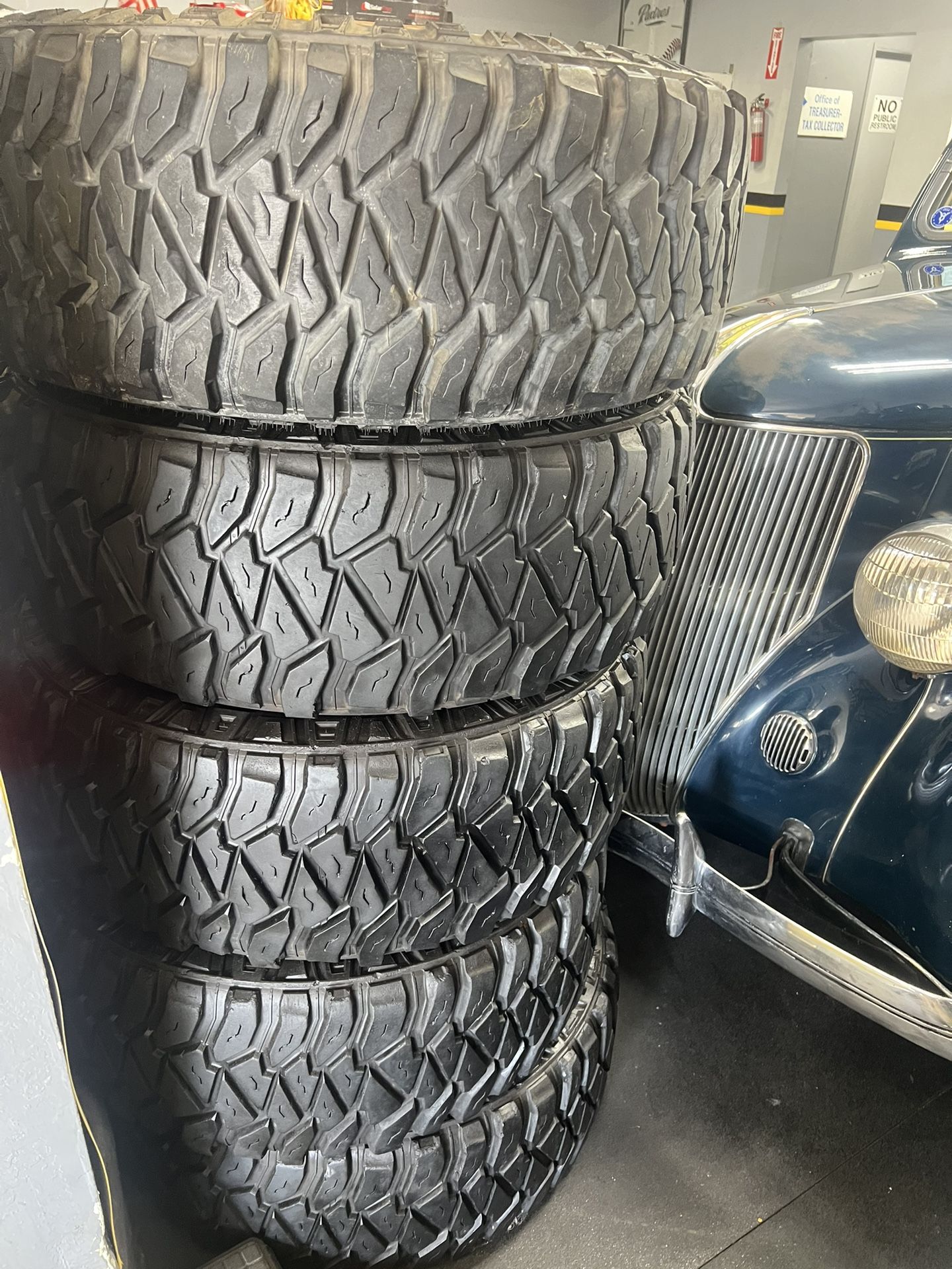 Tires (5) Mickey Thompson MTZ 