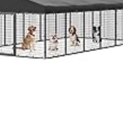 Large Outdoor Dog Enclosure