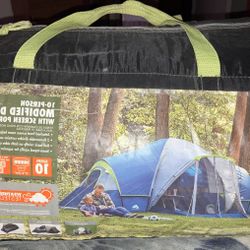 Ozark trail 10 Person Dome Tent With Screen Porch 