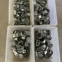 LOT* Galvanized Steel Snap Straps 