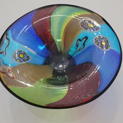 Vase Hand Blown Glass