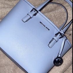 Michael Kors Blue Crossbody Medium Purse