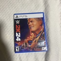 WWE 2K24 – PS5 (PlayStation 5) – With Case
