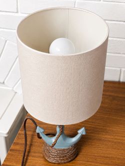 Nautical Anchor Table Lamp