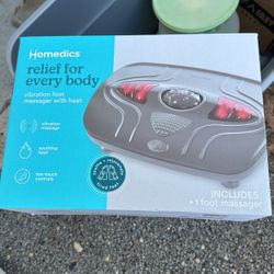 Homedics Vibration Foot Massager With Heat