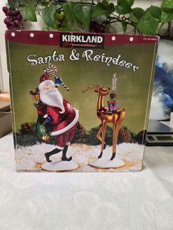Kirkland Santa & Reindeer