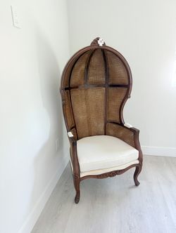 Bonifant Linen Balloon Chair