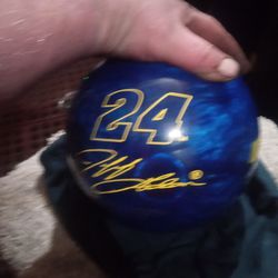 Number 24 Nascar Bowling Ball 