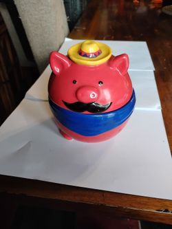 Lidded Condiment Serving Dish With Spoon 