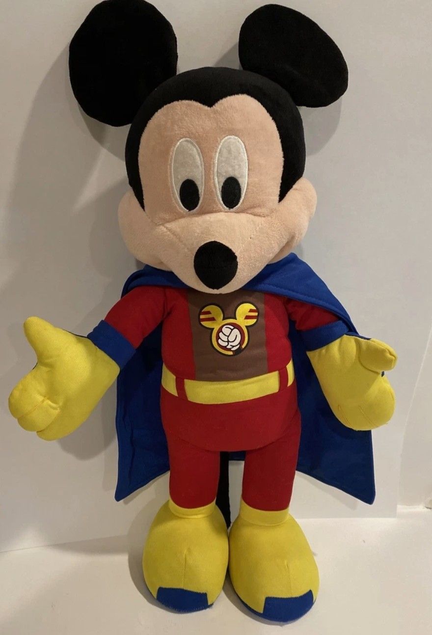 Rare Vintage Hallmark Mickey Mouse Superhero