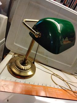 BANKERS DESK LAMP