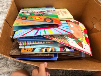 Box of kid books