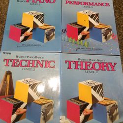 Piano books (4) Bastien level 2 Set of 4 Books