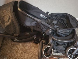 Carseat and stroller