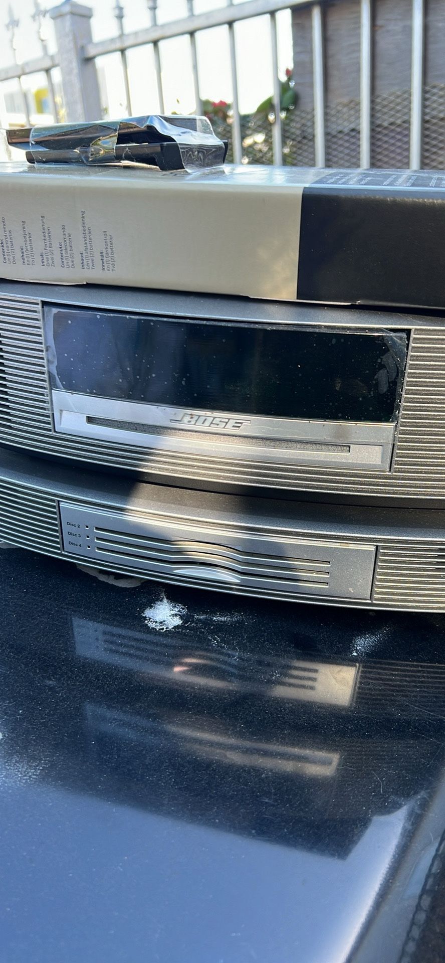 Wave Sound System lll With 3 Slot Disc Changer And Universals Remote