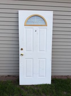 36" X 80" Steel Entry Door