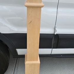 Maple Poste Para Escalera Nuevo
