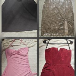 $30 Por Los 4 Vestido EN BUEN Estado