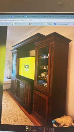 Bear furniture entertainment center