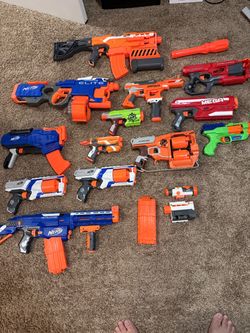 Nerf Gun Lot – 15+ Blasters