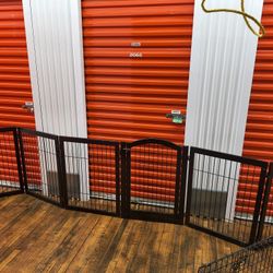 Portón En Madero Para Mascotas 