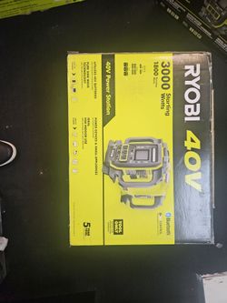Ryobi Generator.