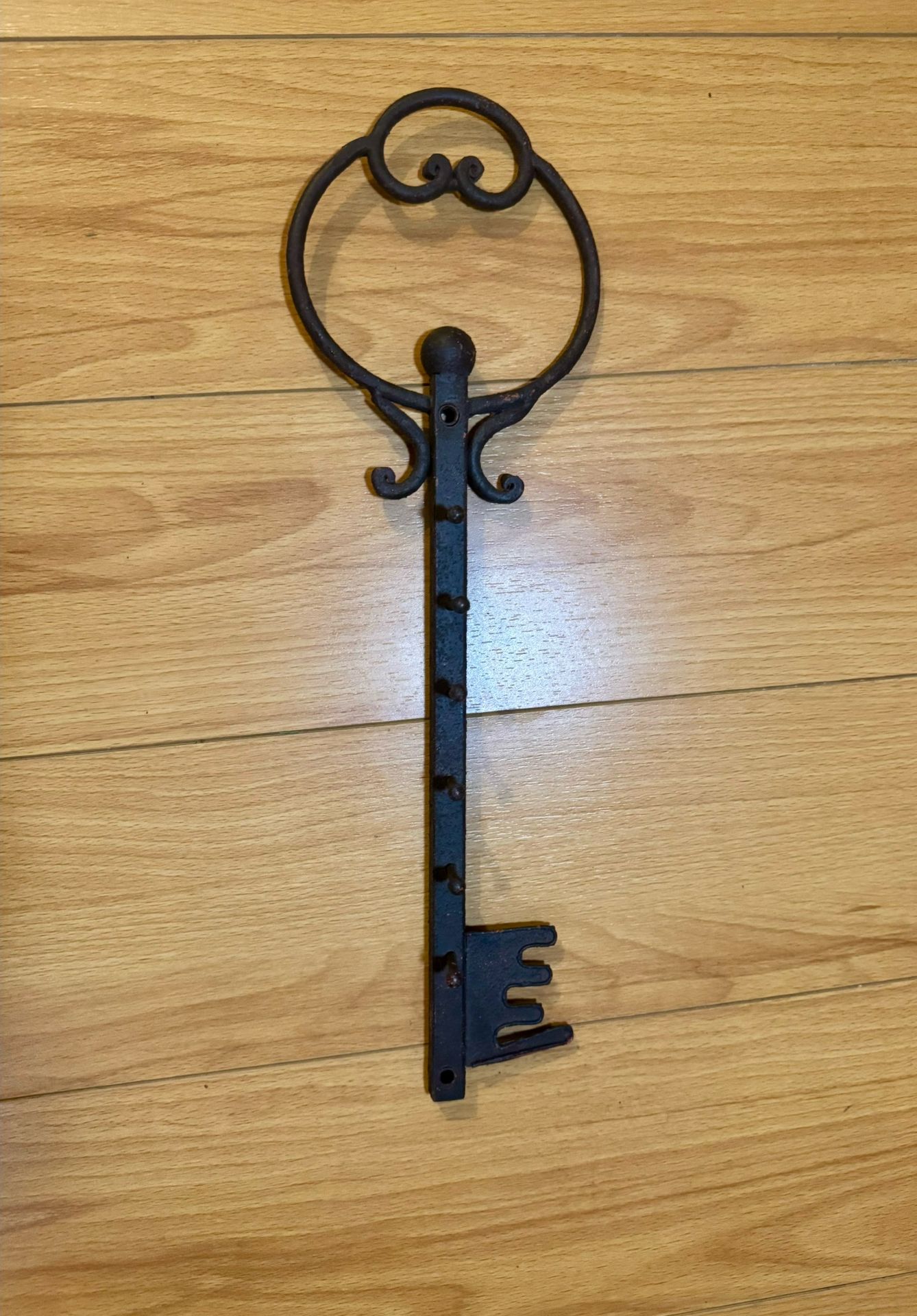 Cast Iron Key Holder Wall Mount Hanger