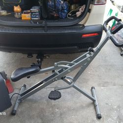 Exercise bike for  butt and stomach .