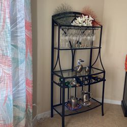 Iron Bar Cabinet For Indoors/Outdoors. $35