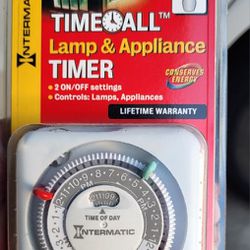 NEW IN BOX I HAVE x2
Intermatic  time all lamp & appliance timer with 2 on/off settings $16 Each