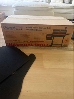 Brand new bbq in the box charcoal  barrel